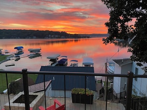 Sunrise over 2nd Basin- Lake James, Angola, Indiana