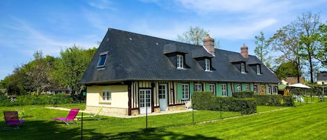 Vue de la ferme de la corderie