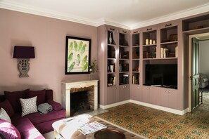 Library & TV room