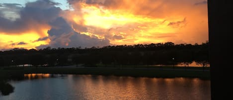 Enjoy sunset from your balcony off the master bedroom