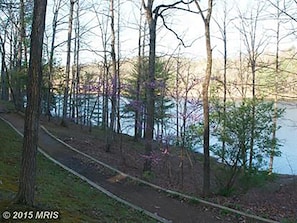 3 mile walking path along Lake Laura