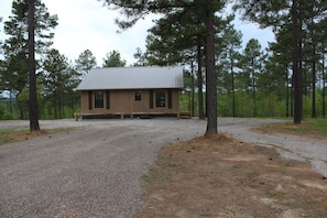 Cabin 1 view from road