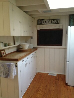 Kitchen with skylight