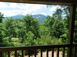 Summer views of Chimney Rock Mountain