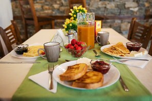 And don’t forget to ask for our delicious breakfast.