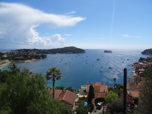 Vue depuis l’hébergement