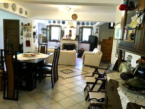 Living room & dining area of ground floor.