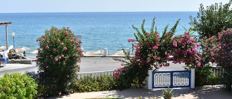 Vista para praia/oceano