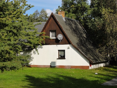 "Ferienhaus Antje" directly on the river, Spreewaldhof Schupan in Burg (Spreewald)