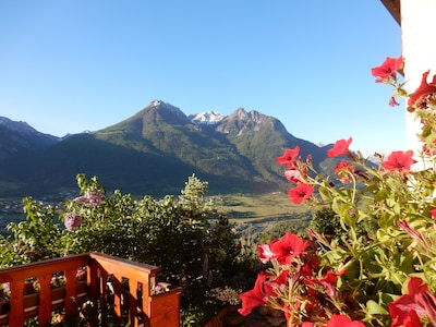 Puy Saint Pierre - Serre Chevalier Appart. 4 pers. 2 chambres vue exceptionnelle