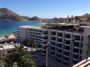 A view from balcony