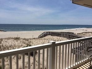 view from balcony