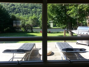 Inside or out, endless river and unspoiled mountains views are in your backyard