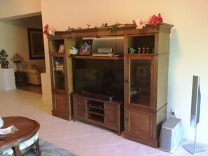 HD LED TV with Sound Bar
