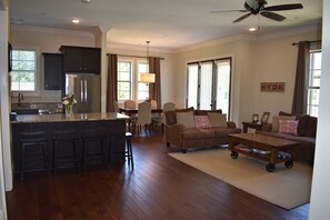 Great room is very spacious
