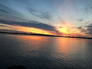 Amazing sunsets on Lake Champlain. 