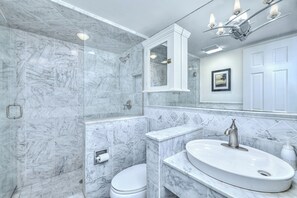 Rinse off and get ready for some more family fun after a day at the beach.