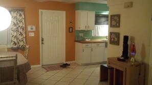 Entrance door to the spacious 2 bedroom/2 bath apartment.