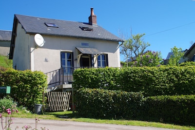 Casa de vacaciones l'Oiseau en la reserva natural de Le Morvan