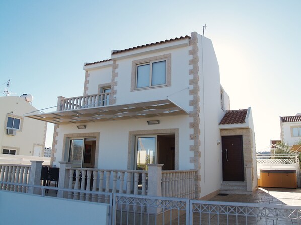 The villa - front side