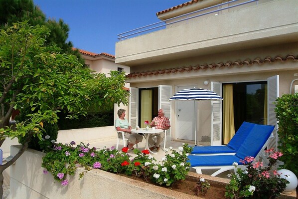 Spacious apartments with large private front verandas