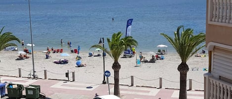 Vue sur la plage/l’océan