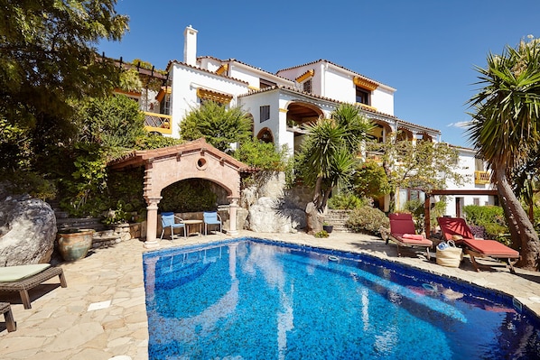 Villa and saltwater pool