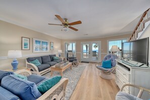 Family Room with Ocean View