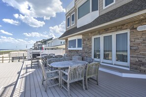 Oceanside first floor deck.  (Older picture.)