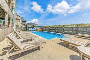 Surf or Sound Realty - 214 - Prince of Tides - Pool Area -4