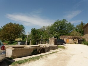 the hamlet and the drinking trough