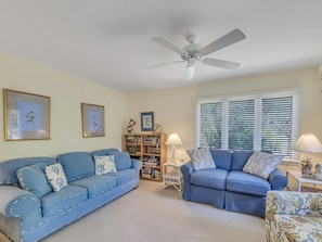 Sitting Area off of the Living Room at 28 Canvasback