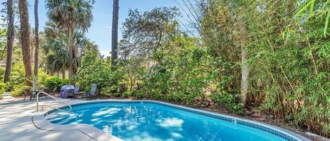 Pool Area at 28 Canvasback in Sea Pines