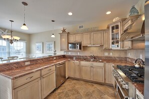 Floor 3: Kitchen view towards dining room