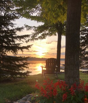 Gorgeous mornings at Silver Sunrise Lake House.