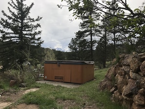 private hot tub!