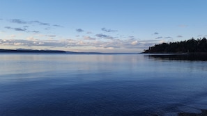 View from the beach