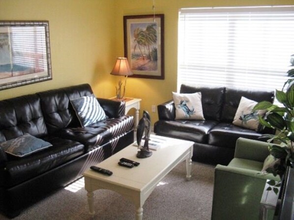 Living room with flat screen and WiFi