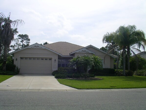 Front driveway