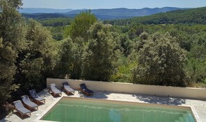 View from first floor bedroom balcony