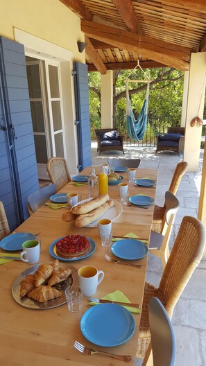 Repas à l’extérieur