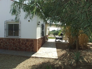 Front of Old Stables villa at Finca Arboleda