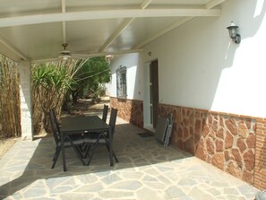 Front of Old Stables villa at Finca Arboleda