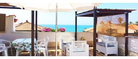 Terrace sea view