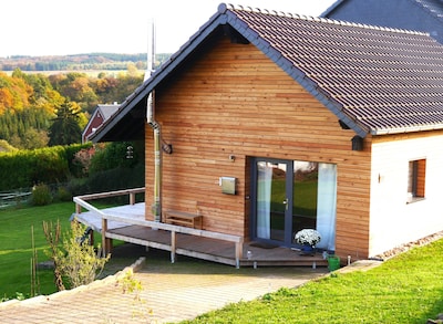  Casa de vacaciones "Wanderlust" en Nettersheim / Eifel, chimenea, terraza, jardín