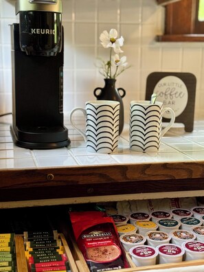Kaffe och/eller kaffebryggare
