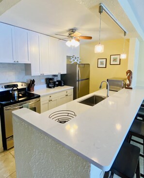 Kitchen with New Countertops!