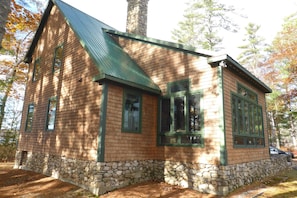 Side view of home.