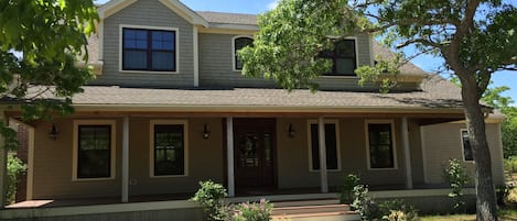 Front entrance of home