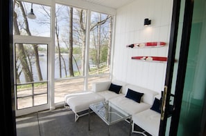 Screened in porch off the Great Room for indoor/outdoor living.
